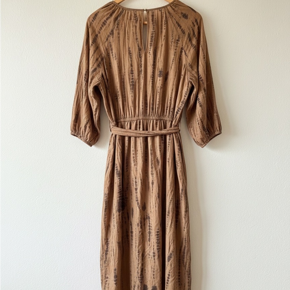 Simply Vera Vera Wang Earthy Brown Midi Dress - Picture 3 of 5